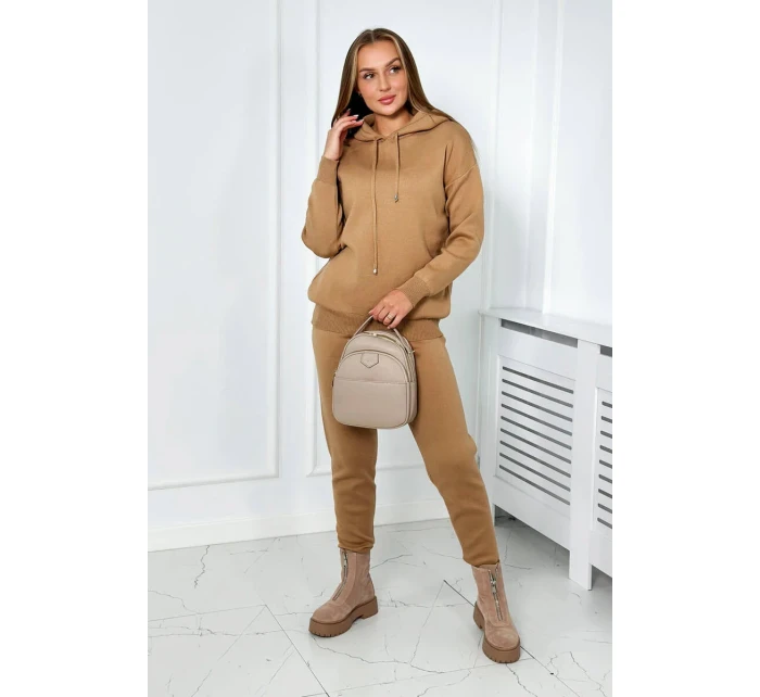 Svetr set Mikina + Kalhoty velbloud