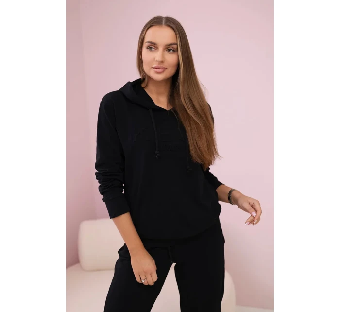 Bavlněná souprava Kesi Luxury černý Bavlněná souprava Kesi Luxury černý