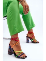 Módní sandály na vysokém podpatku Vícebarevné model 21613427 - Boto Módní sandály na vysokém podpatku Vícebarevné model 21613427 - Boto