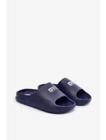 Pánské Pěnové Pantofle S Logem Big Star RR174A014 Tmavě Modré Pánské Pěnové Pantofle S Logem Big Star RR174A014 Tmavě Modré