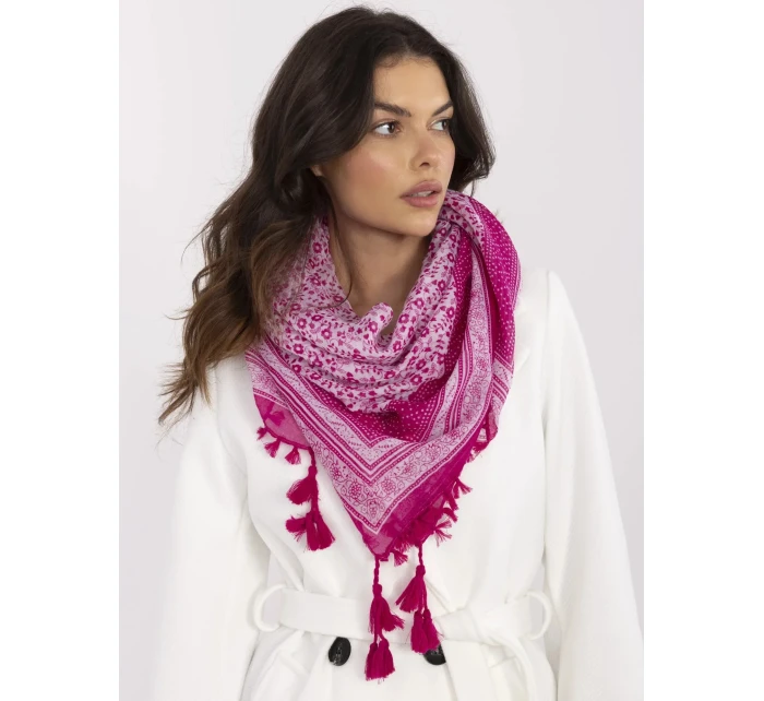 Závoj AT CH model 21034891 fuchsiový - FPrice