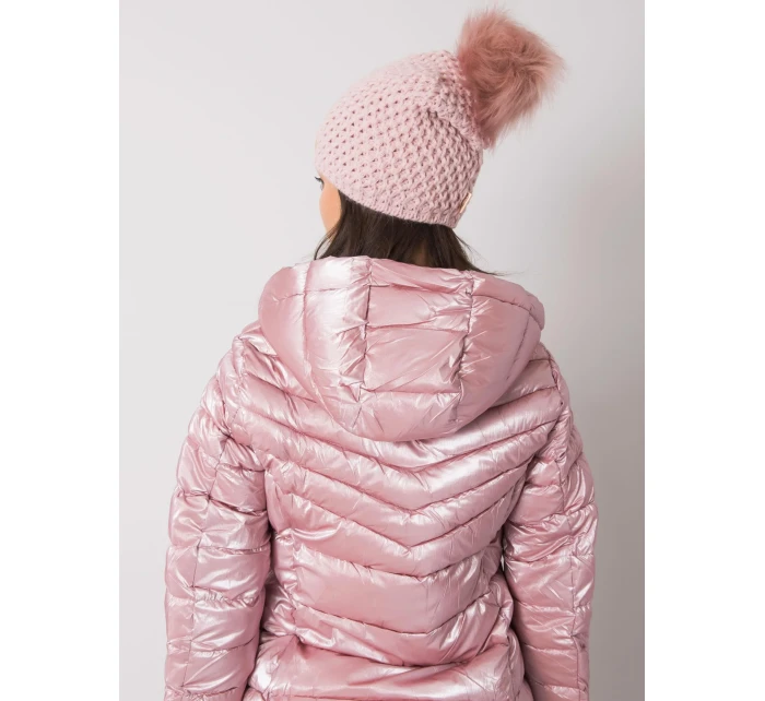 Dámská čepice.15 světle růžová
