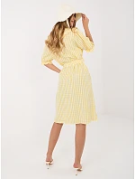 Šaty MI SK 32807 1.17P světle žlutá
