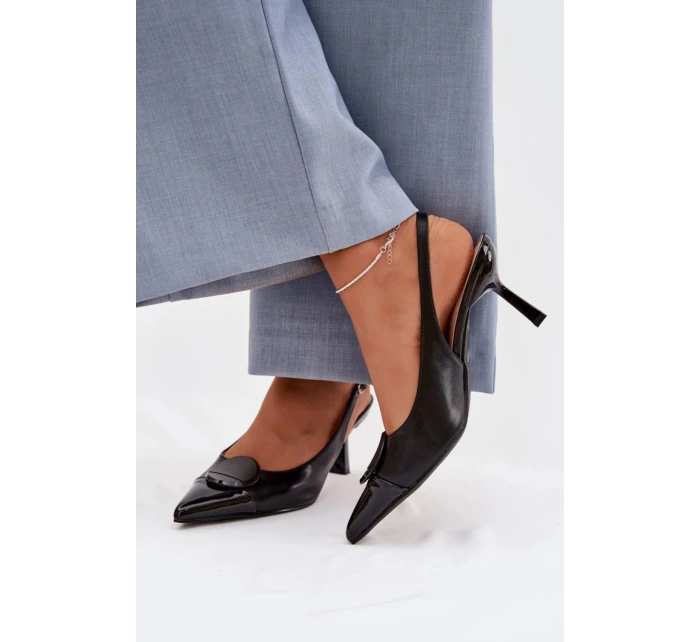 Sandály na podpatku  model 225217 Step in style