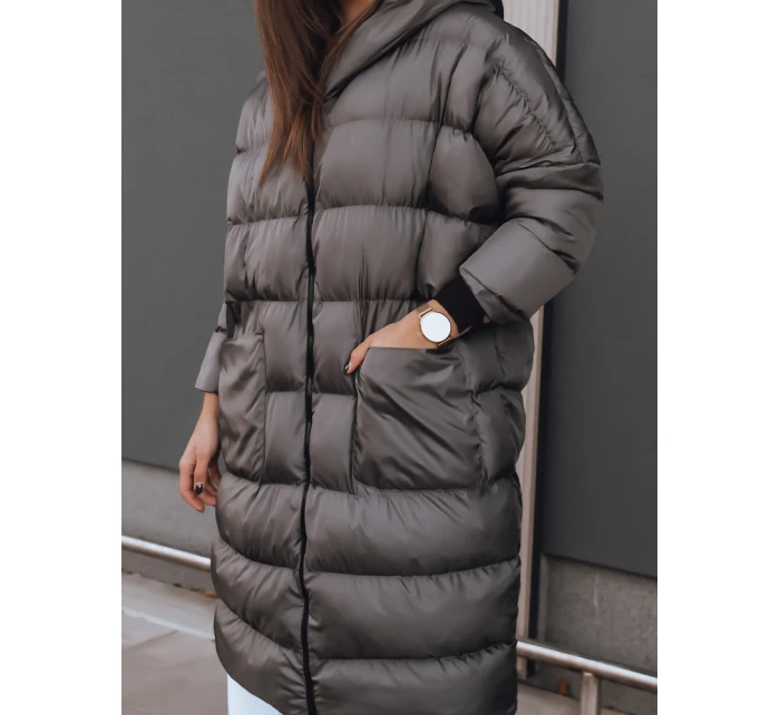 Dámská bunda ANNIKA tmavě šedá FashionStreet TY2420