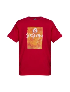 661 T-Shirt SCRIPT czerwony L