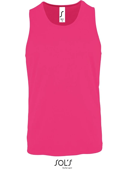 SOL'S Sporty TT Men Pánské sportovní tílko 25.2073 neon pink SOL'S Sporty TT Men Pánské sportovní tílko 25.2073 neon pink