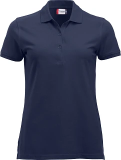 Clique Classic Marion S/S Dámské piqué polo z těžké bavlny 67.8246 dark navy