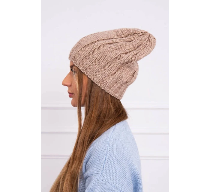 Fleecová čepice Ida K320 tmavě béžová Fleecová čepice Ida K320 tmavě béžová