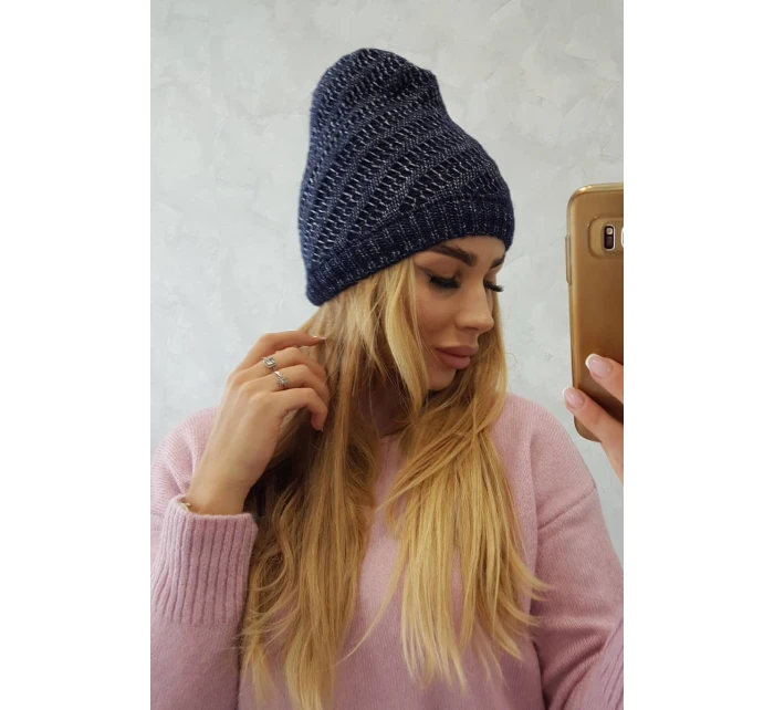 Fleecová čepice Berta K247 navy blue Fleecová čepice Berta K247 navy blue