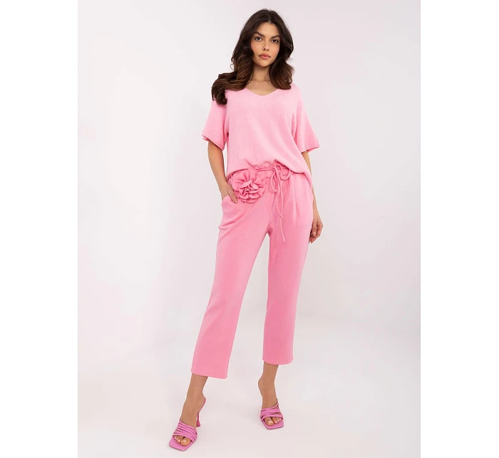 Kalhoty DHJ SP 20323.70 růžové