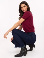 Spodnie IT SP model 21471695 granatowy - FPrice Spodnie IT SP model 21471695 granatowy - FPrice