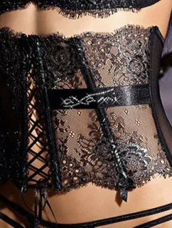 Podvazkový pás Carmen V-3002 černá - Axami