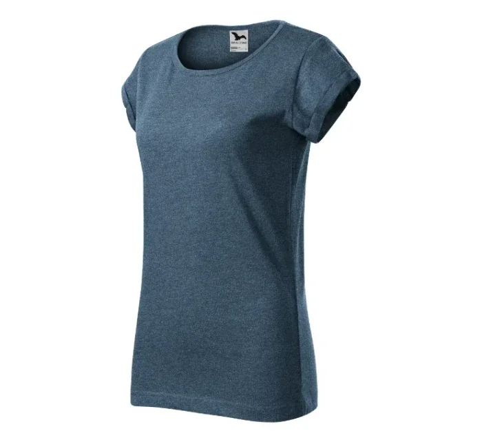 Fusion tričko dámské tmavý denim melír Fusion tričko dámské tmavý denim melír