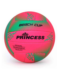 SPORT Míč volejbalový Princess Beach Cup Tmavě růžová se zelenou - SMJ sport