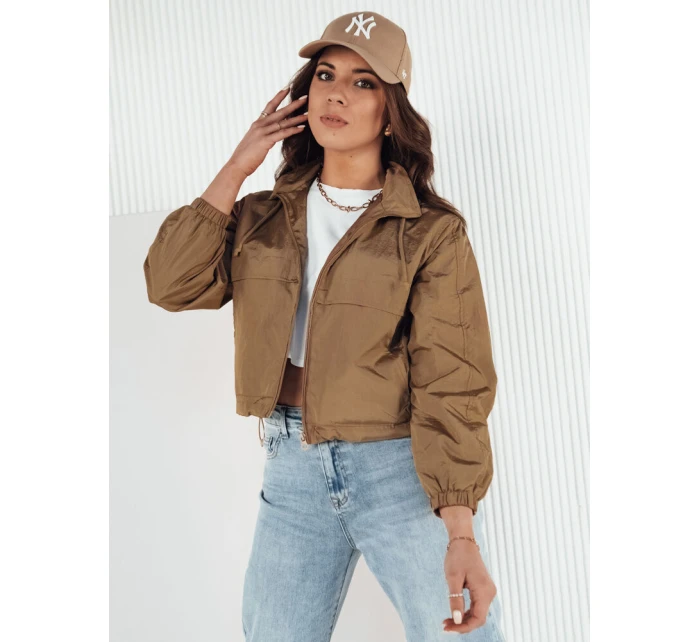 Dámská přechodná bunda GRAUS hnědá FashionStreet TY4235