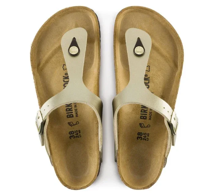 Dámské žabky Gizeh Gold  dámské model 20701418 - Birkenstock
