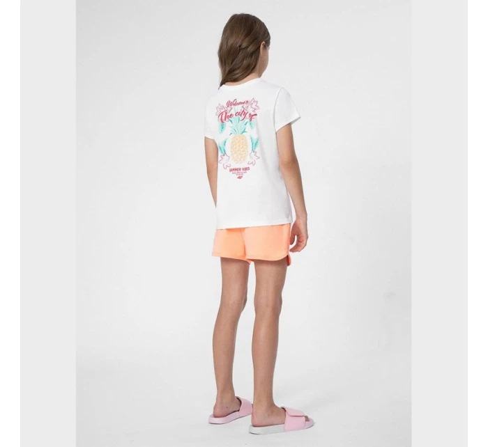 Dívčí šortky 4FJSS23TSHOF099 64N - 4F