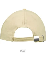 SOL'S Buffalo 6 panelová baseballová kšiltovka 25.8100 beige SOL'S Buffalo 6 panelová baseballová kšiltovka 25.8100 beige