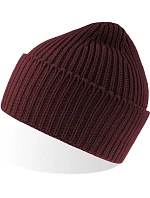 Oak Pletená čepice burgundy melange model 22479277 - Atlantis Headwear Oak Pletená čepice burgundy melange model 22479277 - Atlantis Headwear