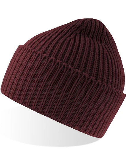 Atlantis Headwear Oak Pletená čepice "Oak" 33.0114 burgundy melange Atlantis Headwear Oak Pletená čepice "Oak" 33.0114 burgundy melange