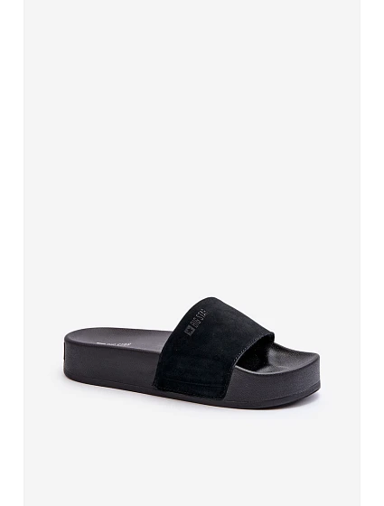 Dámské sandály na platformě z semiše Big Star model 21655540 černé - Big Star Shoes