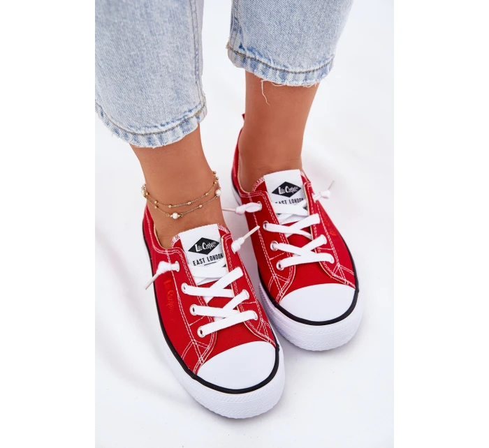 Dámské Textilní Tenisky model 21693743 Červené - Lee Cooper