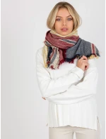 Dámský šátek AT CH tmavě modrý červený model 17846462 - FPrice Dámský šátek AT CH tmavě modrý červený model 17846462 - FPrice