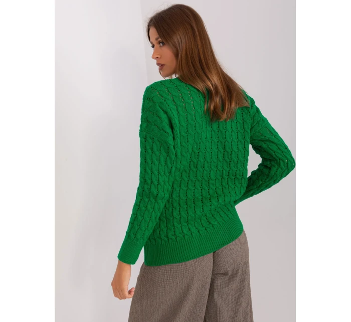 Sweter BA SW  zielony model 18985241 - FPrice