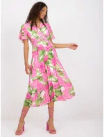 Šaty DHJ SK 11331 2.32 růžová