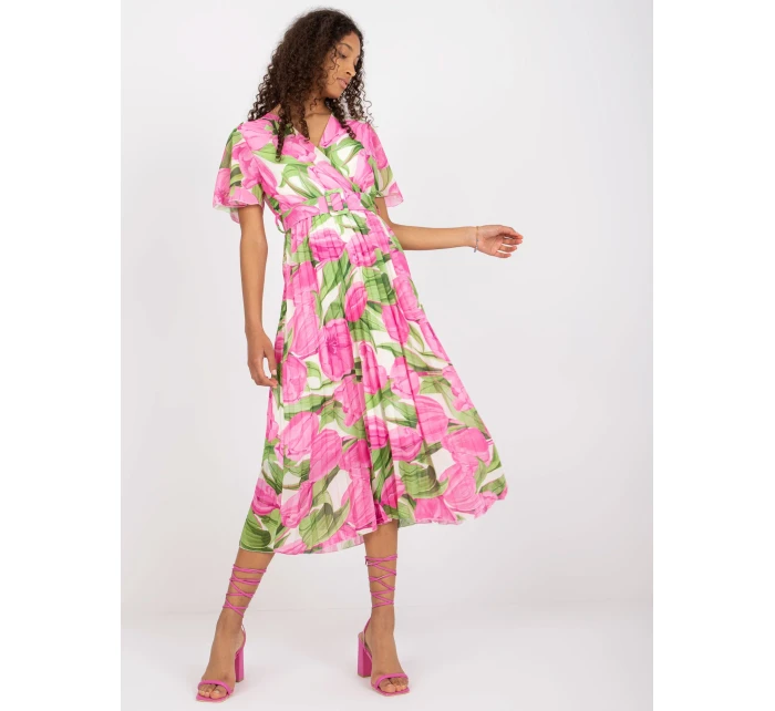 Šaty DHJ SK 11331 2.32 růžová