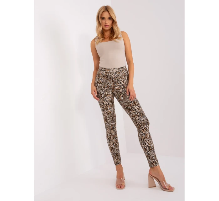 Legíny EM LG 597 1.11 černá a béžová