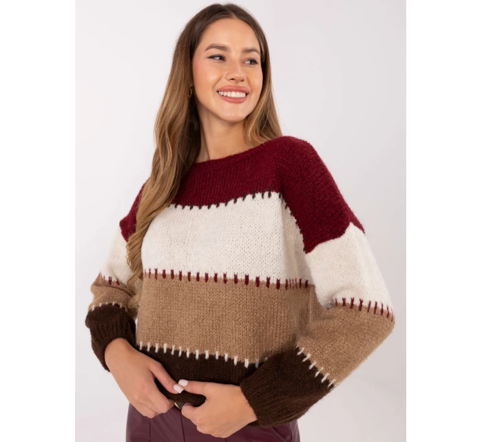 Jumper MI SW 2309.95 bordó Jumper MI SW 2309.95 bordó