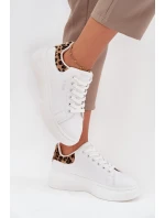 Dámské tenisky na platformě Big Star – bílé Dámské tenisky na platformě Big Star – bílé