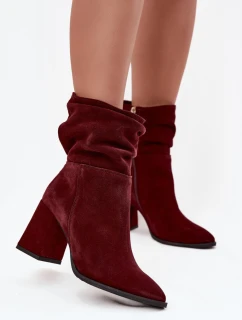 Boty na podpatku  model 220194 Step in style