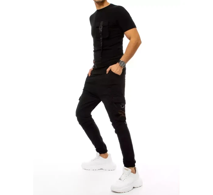 Pánské černé tepláky Dstreet model 21962931 - FashionStreet