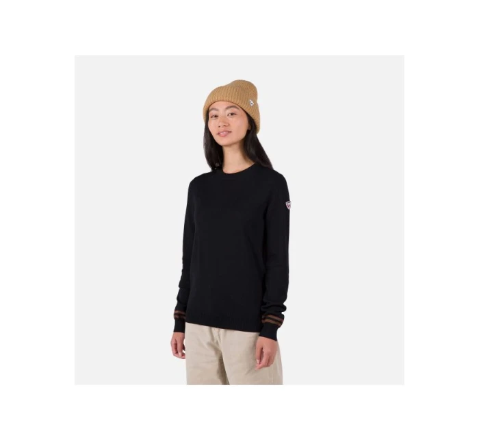 Rossignol W Corporate Crew Neck Sweater černá Rossignol W Corporate Crew Neck Sweater černá