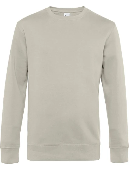 B&C KING Crew Neck_° Pánská mikina 01.U01K grey fog
