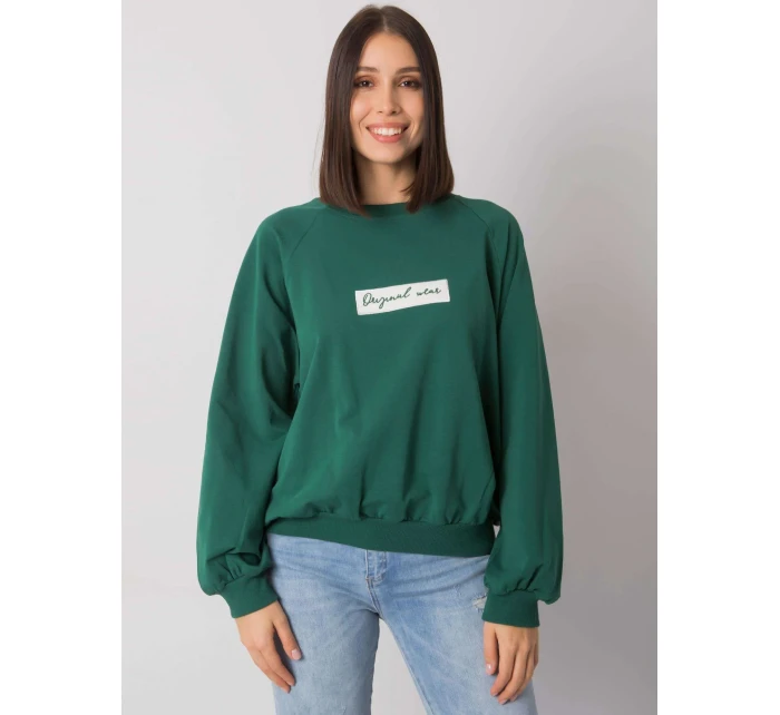 Mikina RV BL 7270.20 tmavě zelená