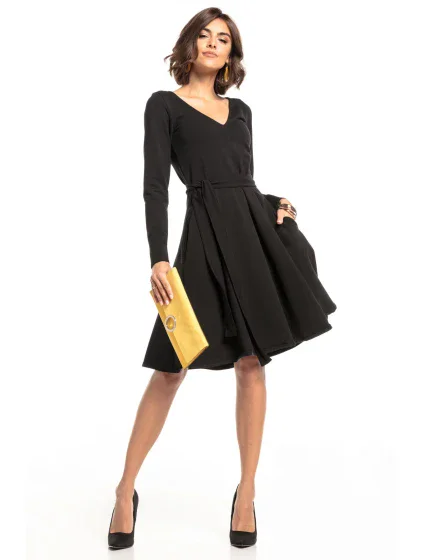 Dámské šaty model 18917925 černé - Tessita