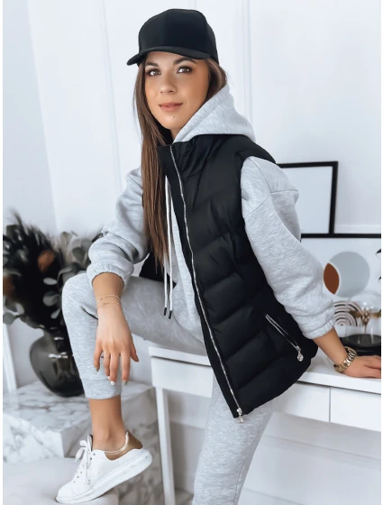 Dámská prošívaná vesta černá Dstreet model 21967400 - FashionStreet
