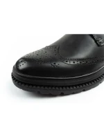 Lee Cooper pánské boty sable boty boty smart kožené černé