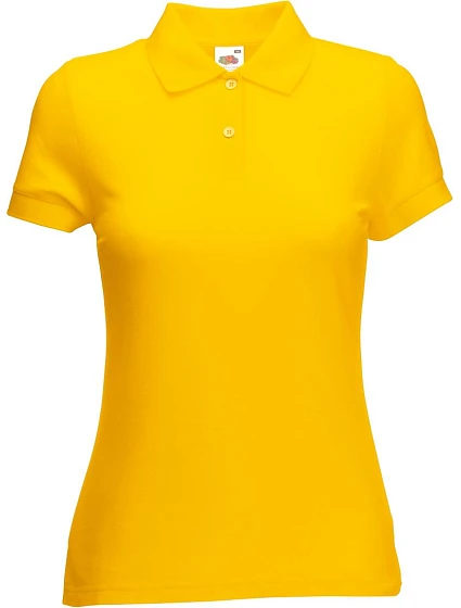 Fruit of the Loom Lady-Fit 65/35 Polo Dámské piqué polo 16.3212 sunflower Fruit of the Loom Lady-Fit 65/35 Polo Dámské piqué polo 16.3212 sunflower