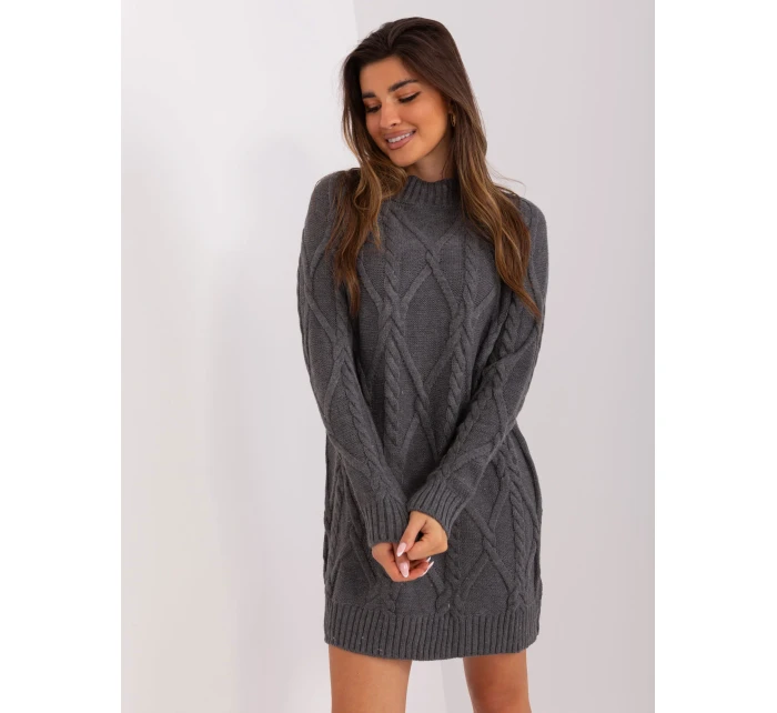 Šaty BA SK 8012 1.66P tmavě šedá