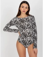 Dámské body LK BO 509199 1.42P bílá a černá - FPrice