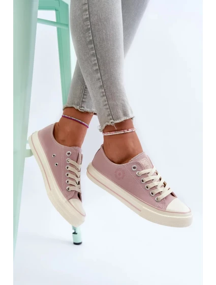 Dámské nízké tenisky Big Star Růžové Dámské nízké tenisky Big Star Růžové