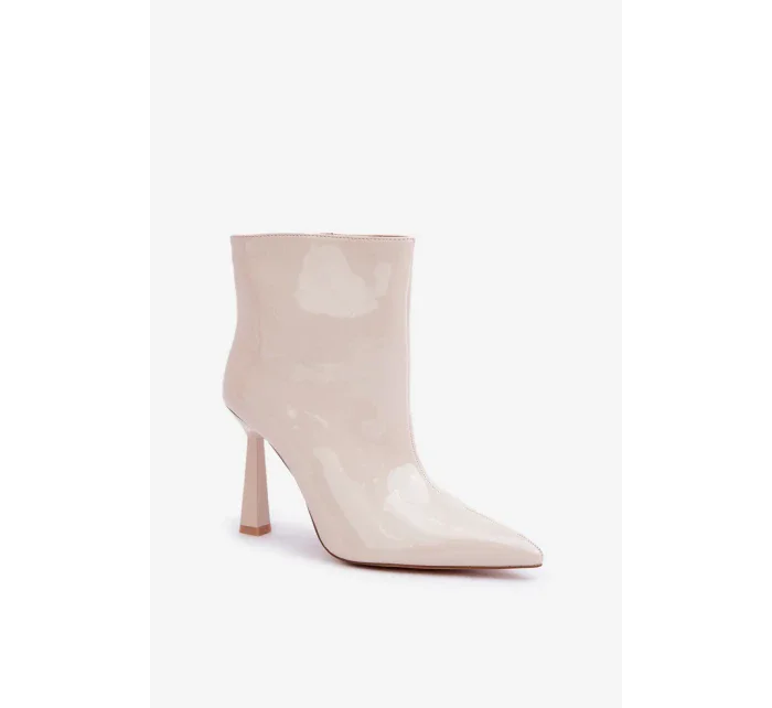 Boty na podpatku model 204684 Step in style Boty na podpatku model 204684 Step in style