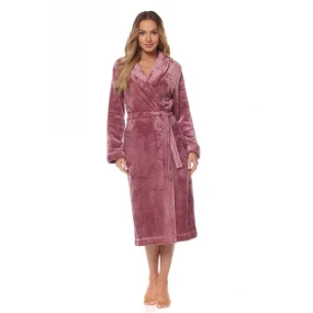 Dámský župan model 15788246 Flower dlouhý - L&L