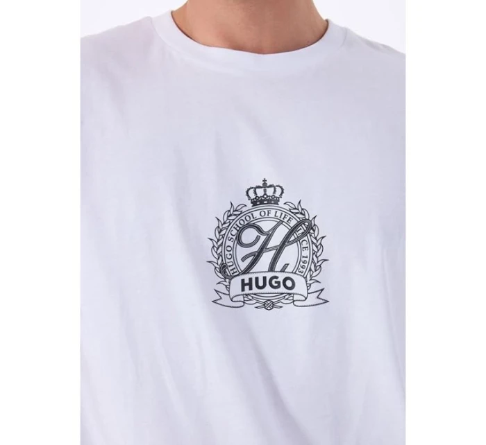 Tričko HUGO Daminor bílé (50538246-100) Tričko HUGO Daminor bílé (50538246-100)