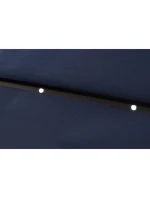 ZAHRADNÍ SLUNEČNÍK S LED OSVĚTLENÍM 300 CM TMAVĚ MODRÝ